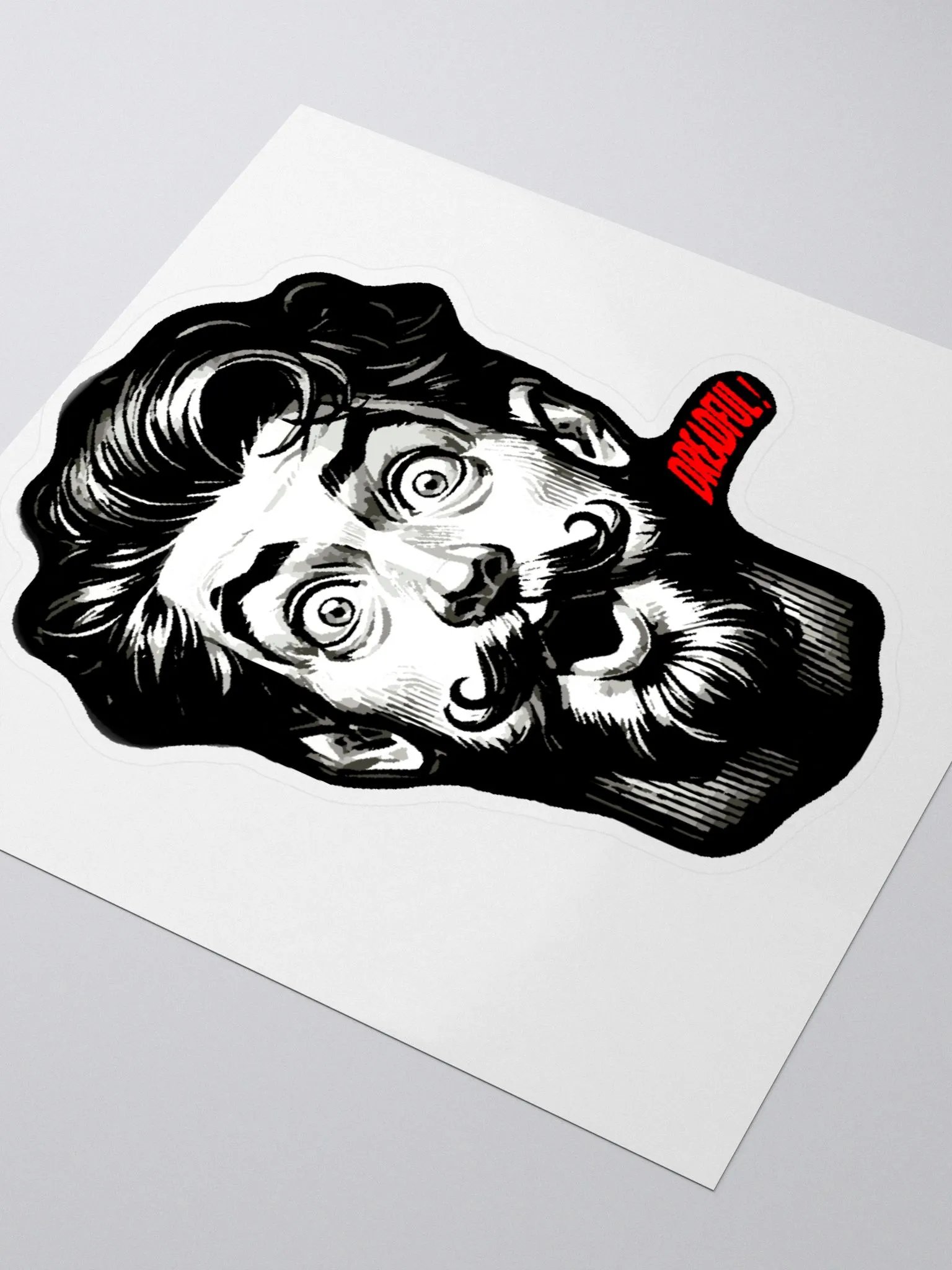 Dreadful Kiss Cut Sticker product image (3)