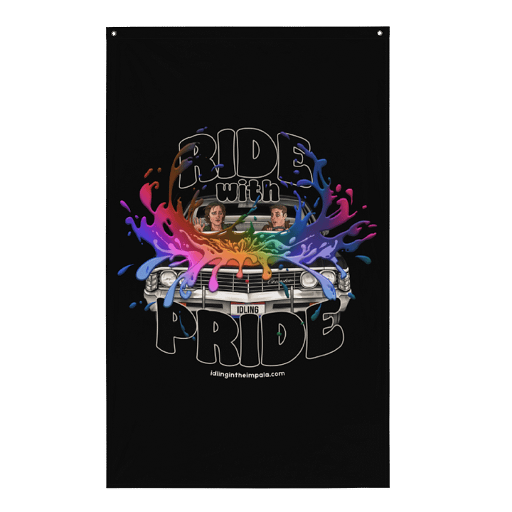 Ride with Pride Flag product image (1)