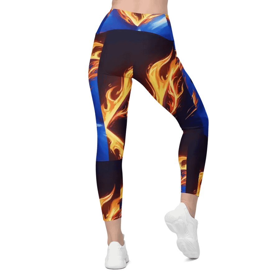 Tweet Heart All-Over Print Leggings with Pockets product image (2)