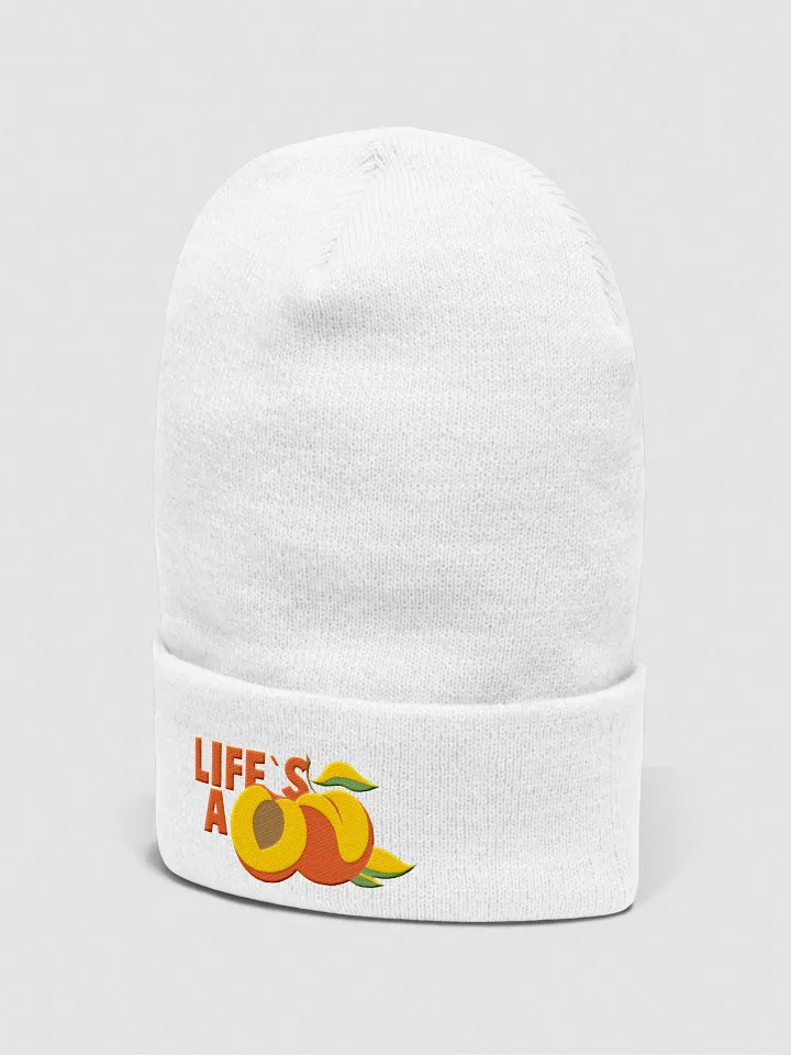 LIFE´S A PEACH BEANIE product image (2)