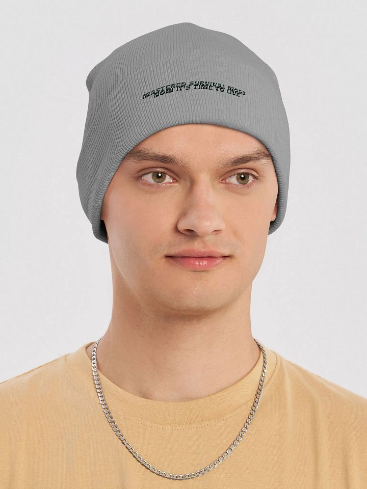Survival Mode OFF : Knit Beanie product image (5)