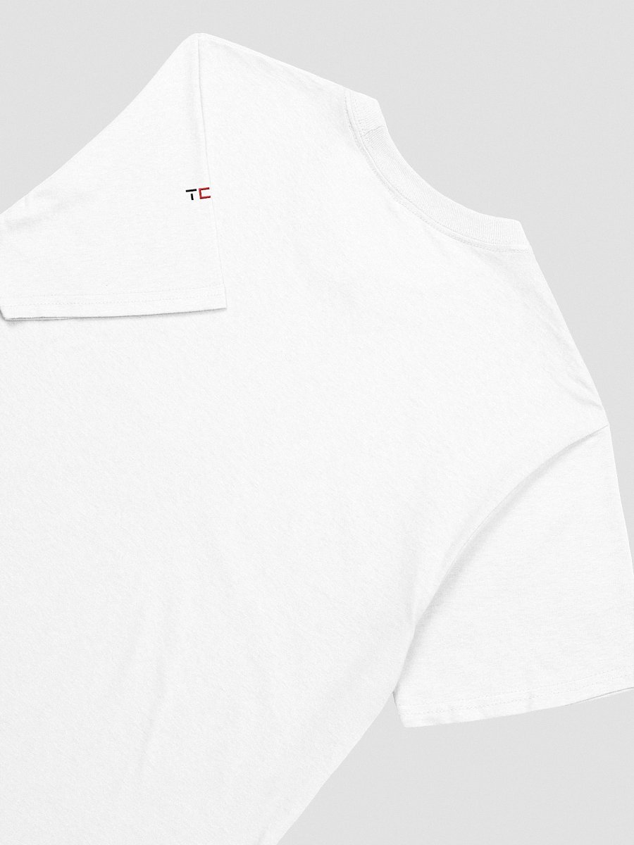 'Again!' Embroidered Emblem Unisex T-Shirt (White) product image (4)