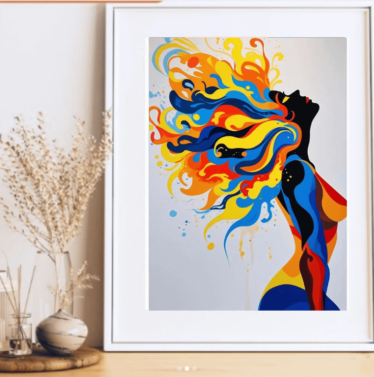 Colorful Abstract Silhouette product image (1)