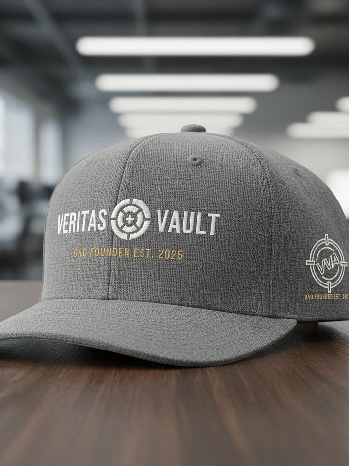 DAO Founders Hat - Grey Fitted, LE product image (1)