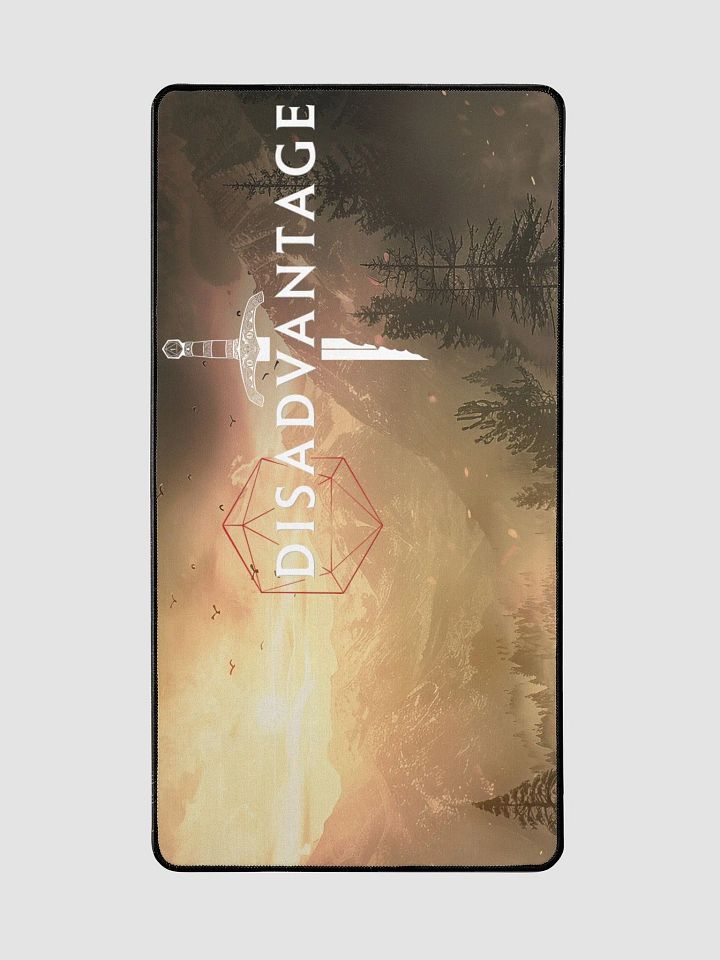 Disadvantage MTG Mat | Burning Dawn | 15.5x31.5 product image (2)