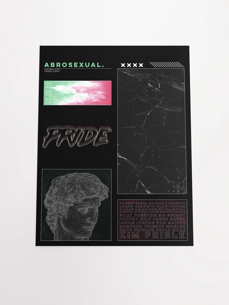 Abrosexual Pride Poster product image (7)