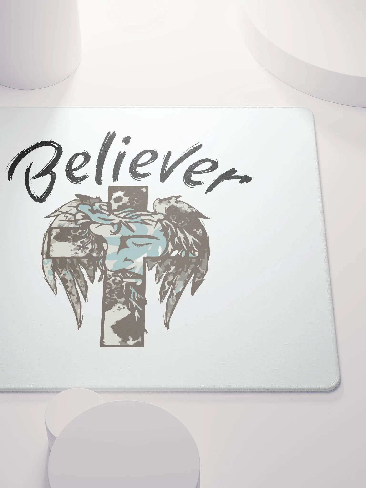 BELIEVER FAITH Foliage Fusion Gaming Mouse Pad product image (9)