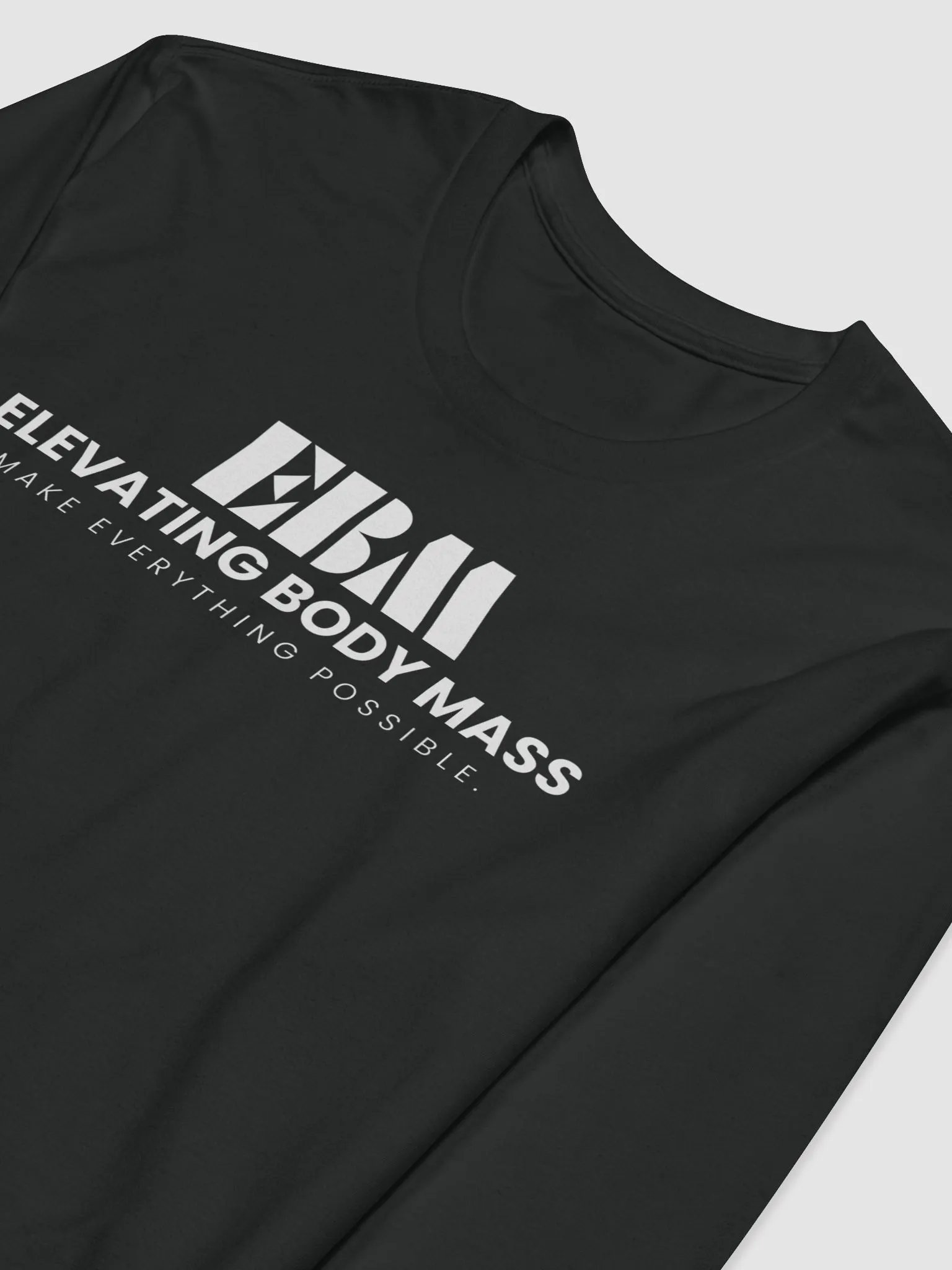 EBM Long Sleeve (Black Logo) product image (2)