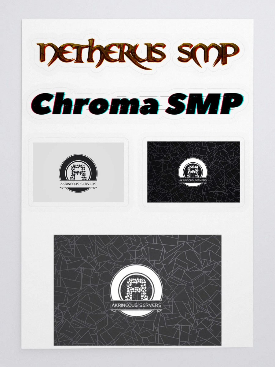 Akrineous Servers Sticker Set product image (1)