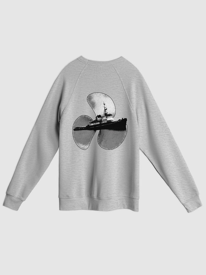 Three blade prop & Jack tug Unisex Sweatshirt product image (1)