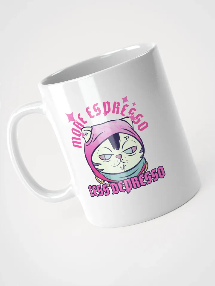 More Espresso Less Depresso Cat Mug product image (1)
