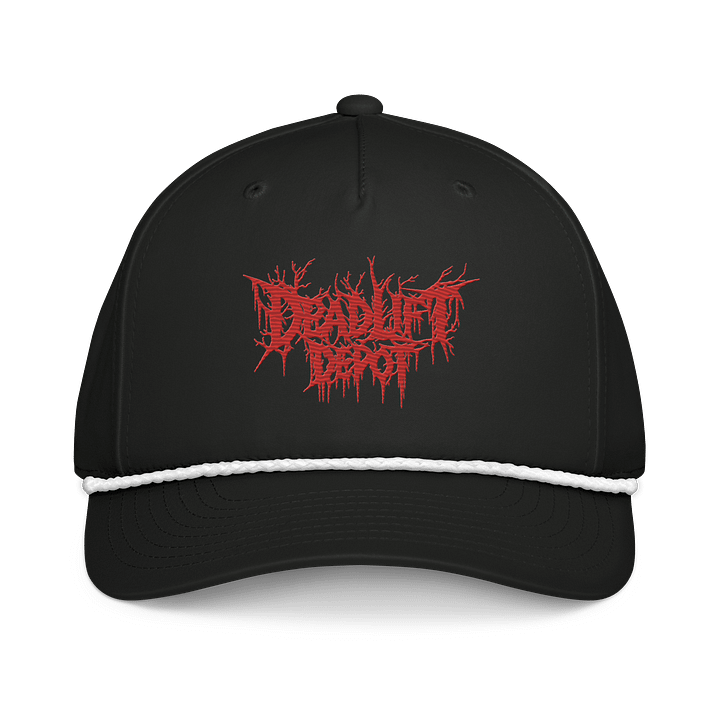 Metal Deadlift Depot Embroidered Rope Hat product image (1)