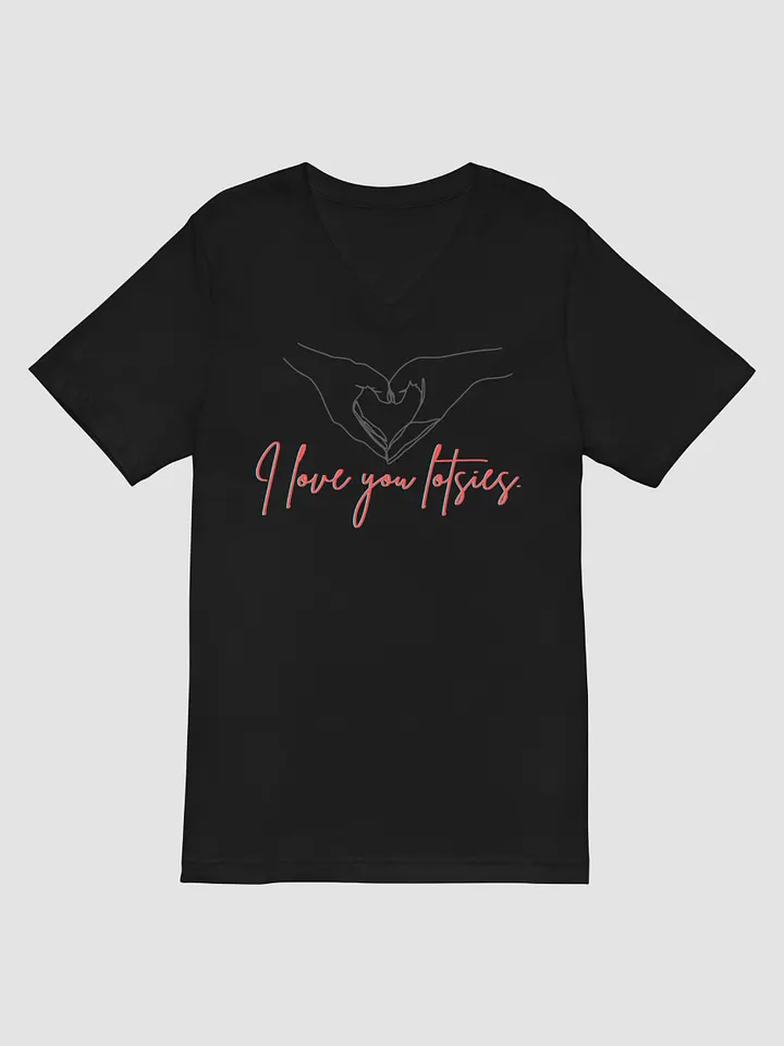 I love you lotsies V-Neck T-Shirt product image (2)