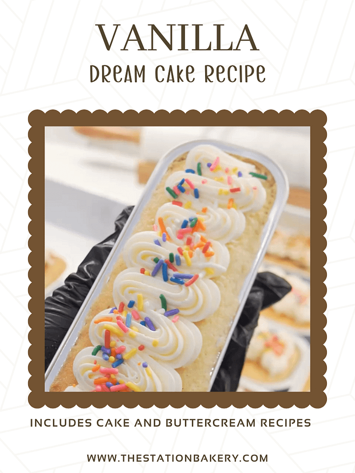 Vanilla Dream Cake Recipe product image (1)