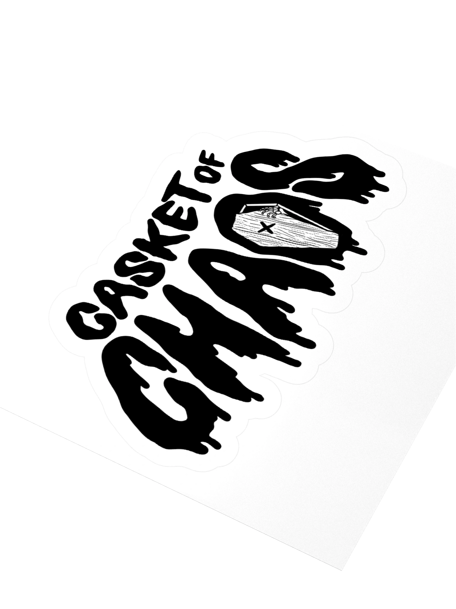 Casket of Chaos (Black) Kiss Cut Stickers product image (9)