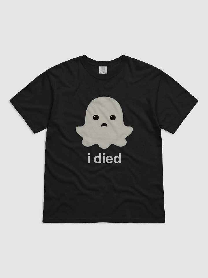 Sad Ghost Heavyweight Tee - Dark Color product image (9)