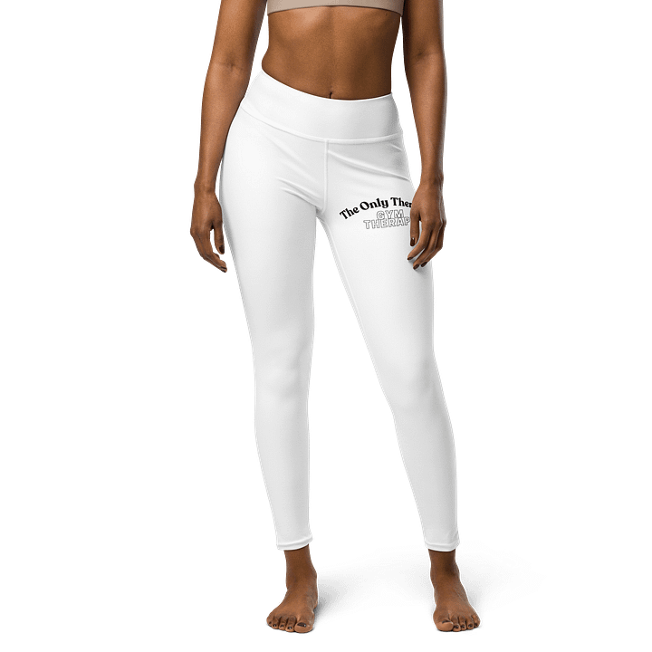 Gym Therapy Yoga Pants - White product image (1)