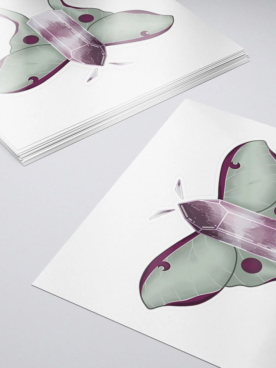 Crystal Moth Sticker product image (5)