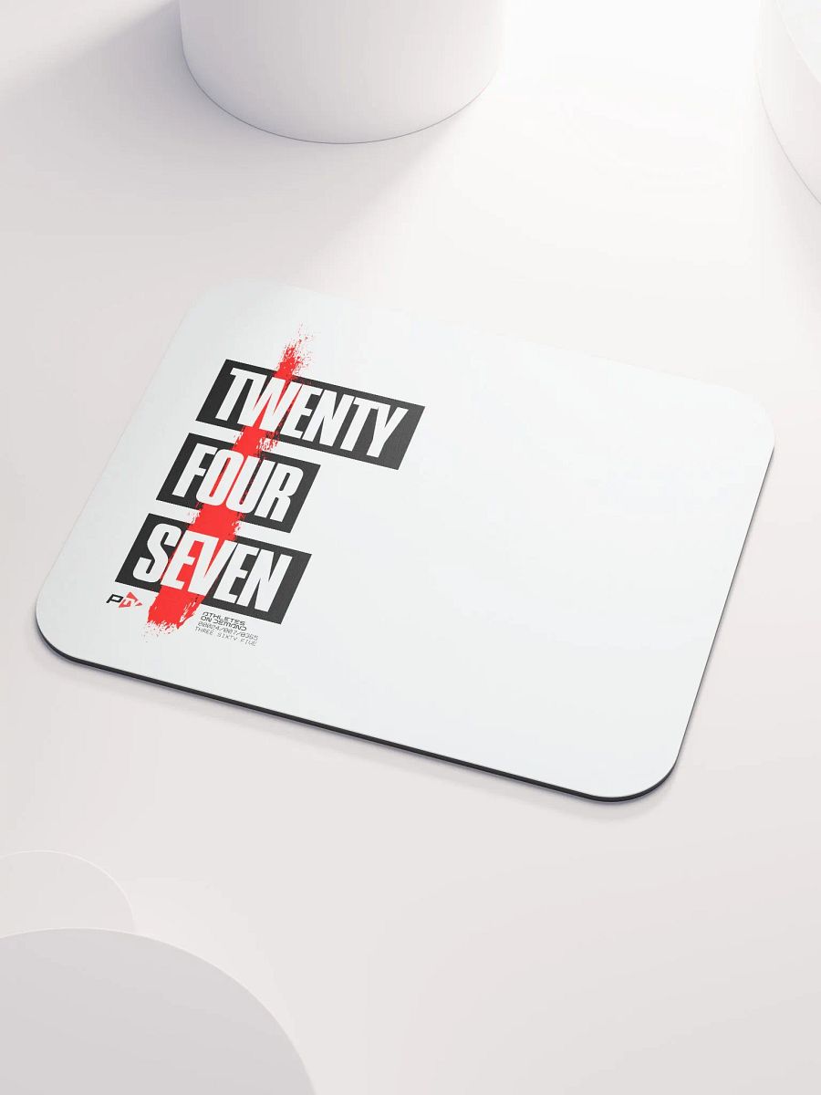 PTV 24/7 Red Streak Mouse Pad product image (3)