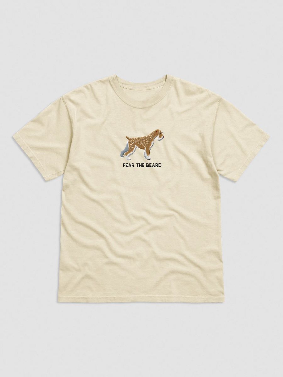 Fear the Beard T-Shirt(Embroidered) of a Standard Schnauzer(Wheaten) product image (33)