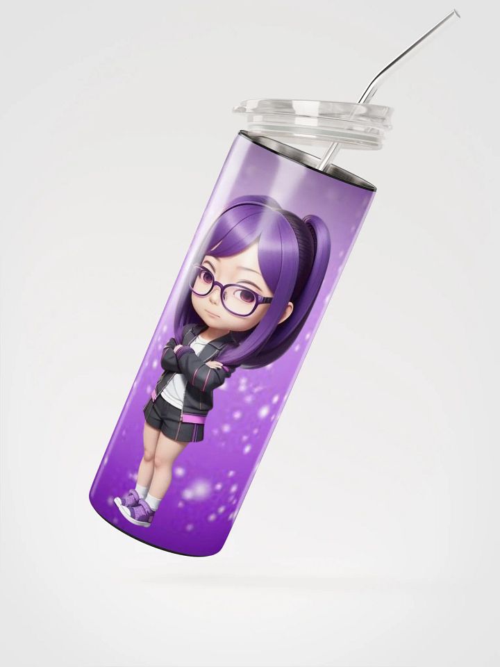 (Purple CHIBI) K Stainless Steel Tumbler product image (2)