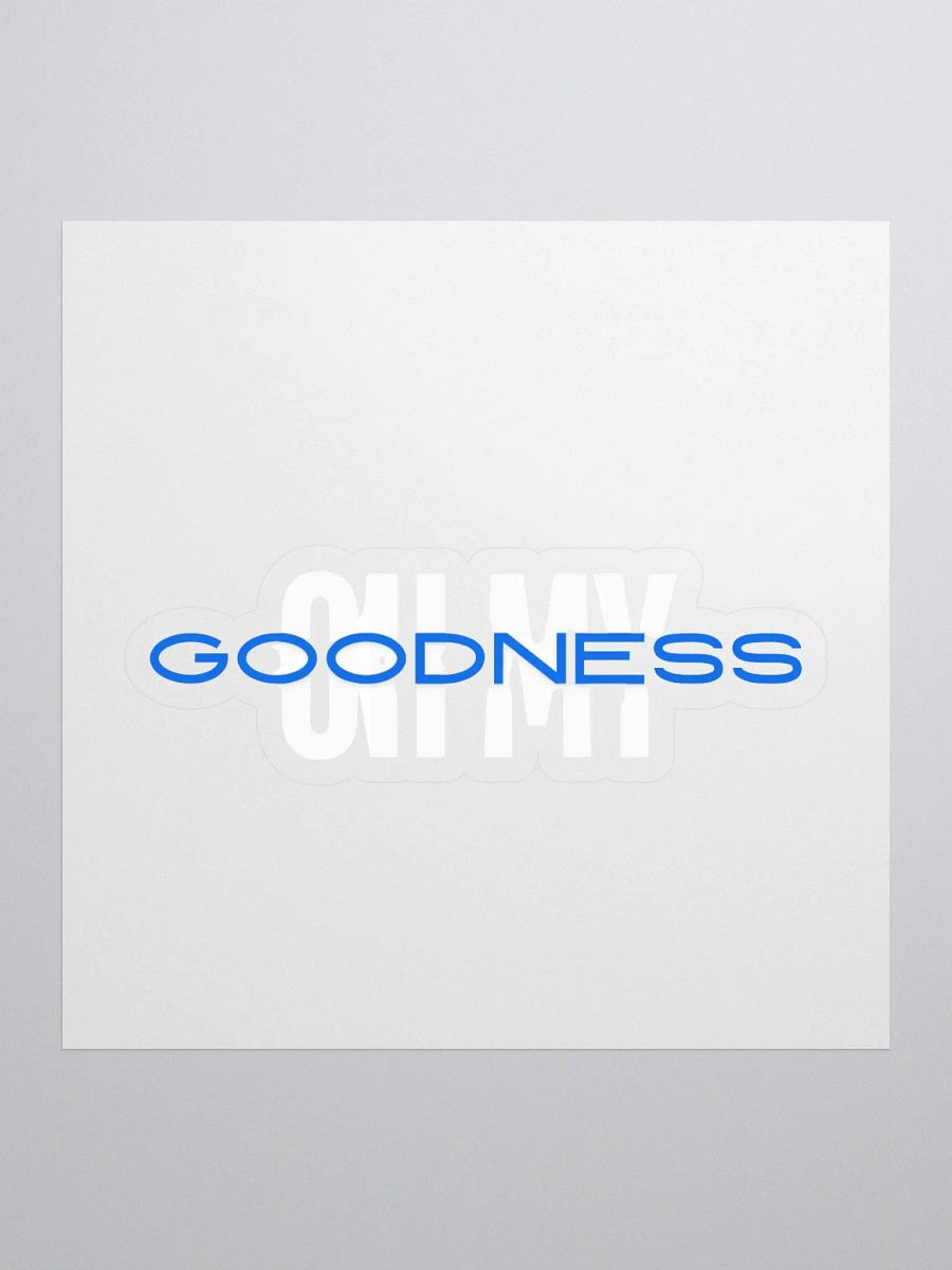 GOODNESS Kiss Cut Stickers product image (1)