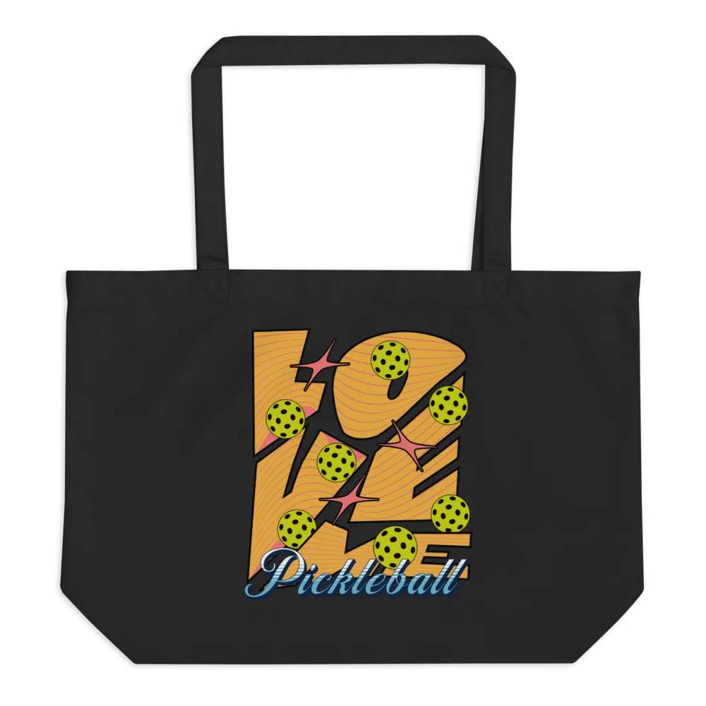 Love Me Pickleball Organic Tote product image (1)