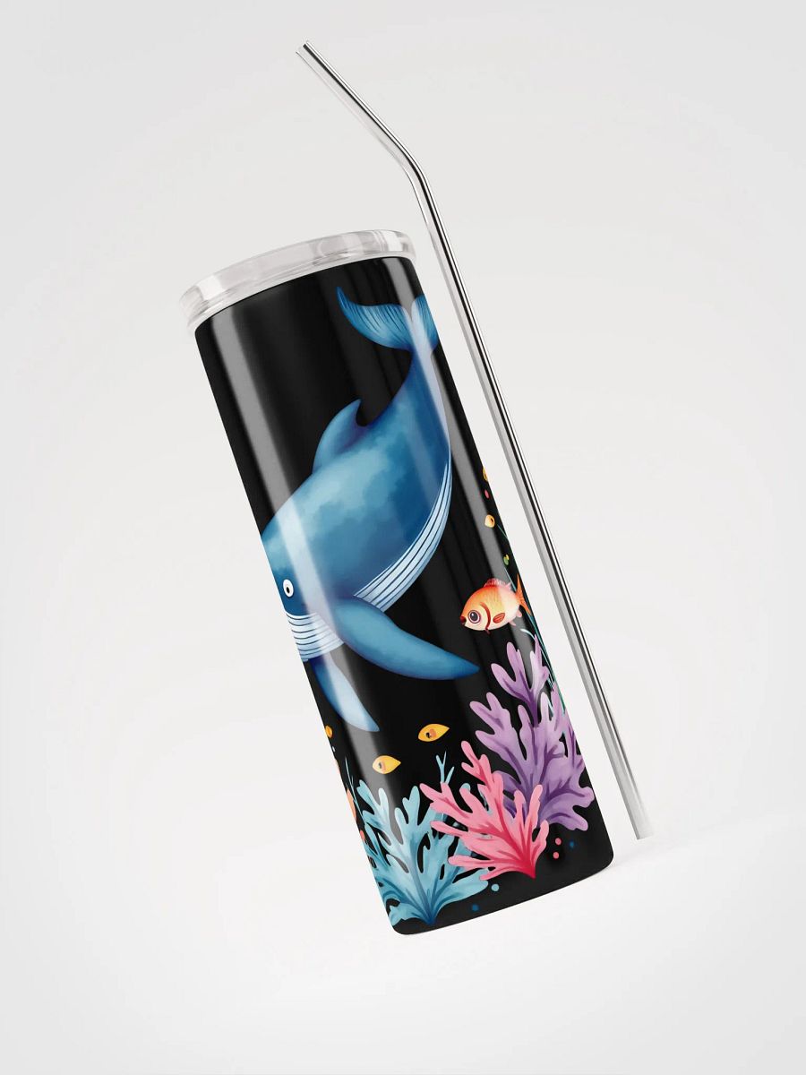 Whimsical Whales Stainless Steel Tumbler product image (6)