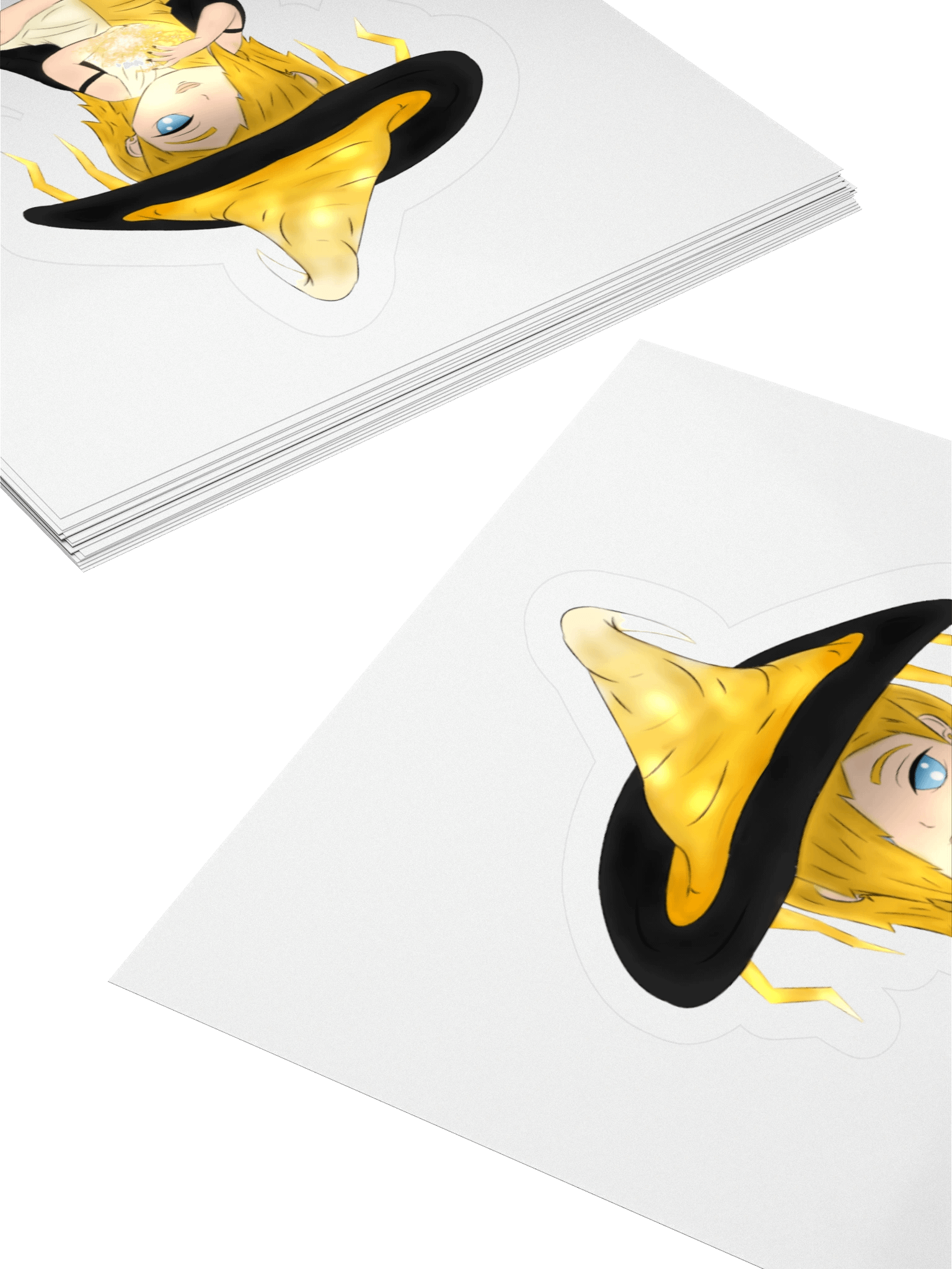 Lightning Witch Aidan | Stickers Set product image (13)