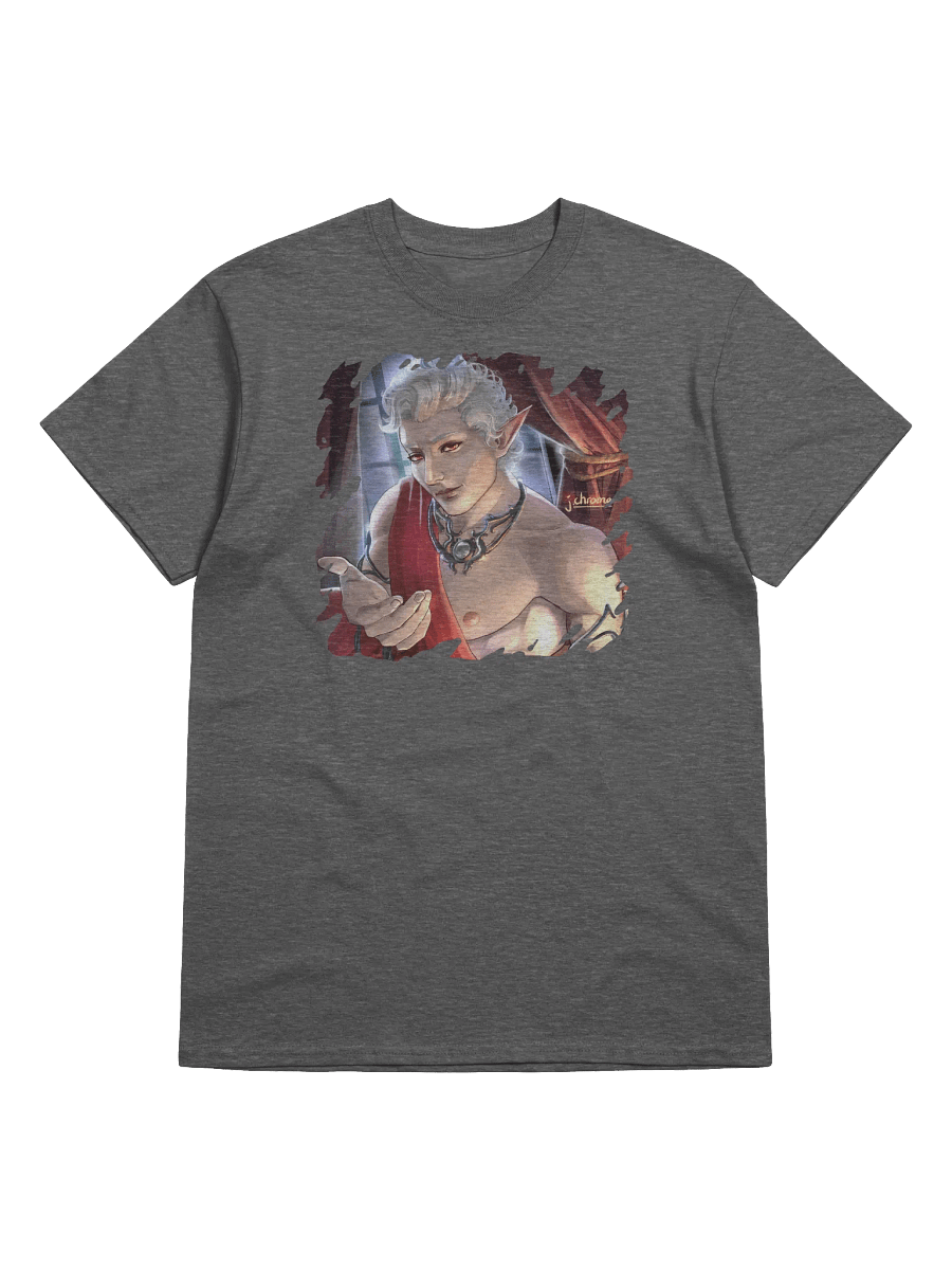 Vampire Valentine - Romantic Pinup - Gildan T-Shirt - Art by CosmicChroma product image (3)