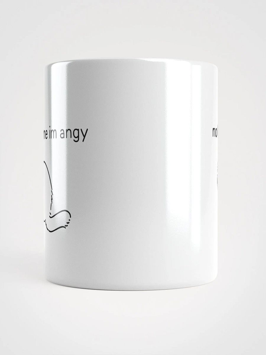 No Talk Manul Angy - White Mug product image (14)