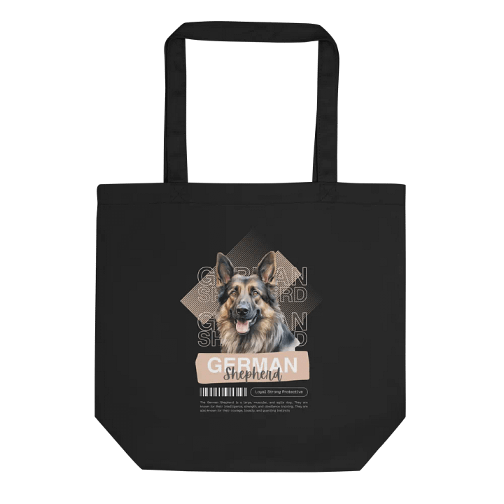 German Shepherd in Background Tote Bag product image (2)
