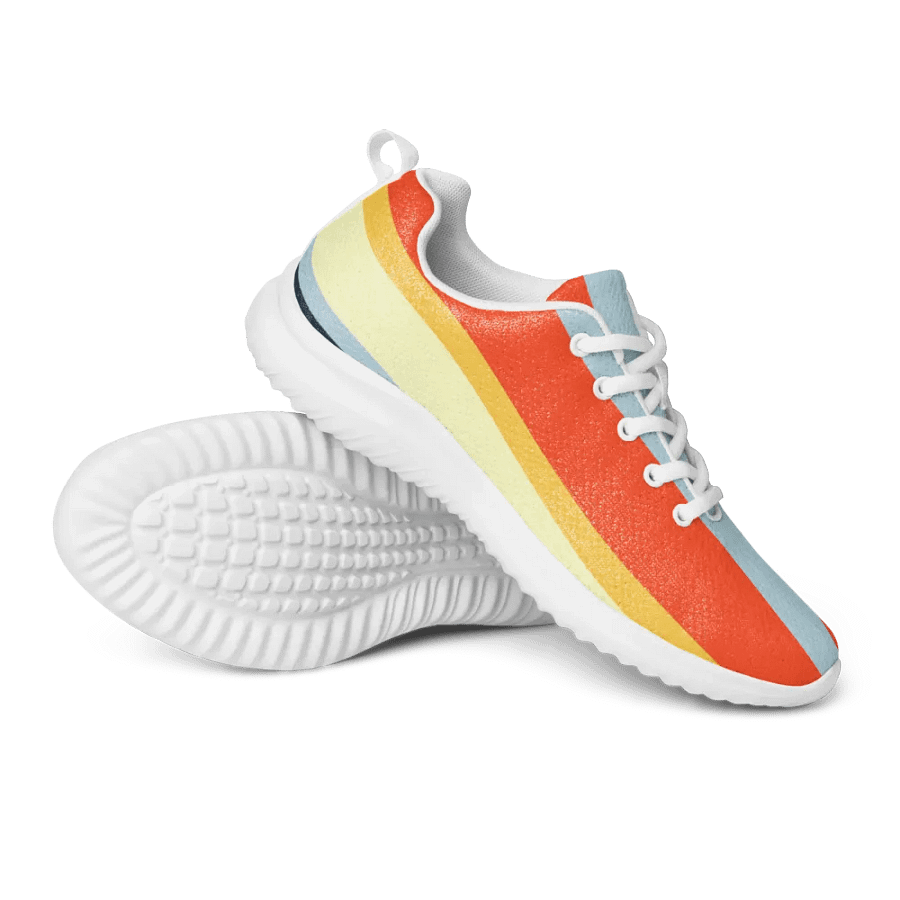 Retro Stripes Women's Athletic Shoes product image (10)