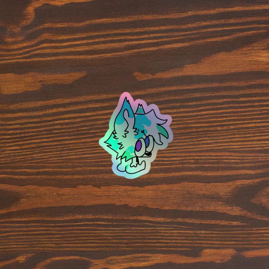 Fisk Buns Holographic Sticker product image (5)