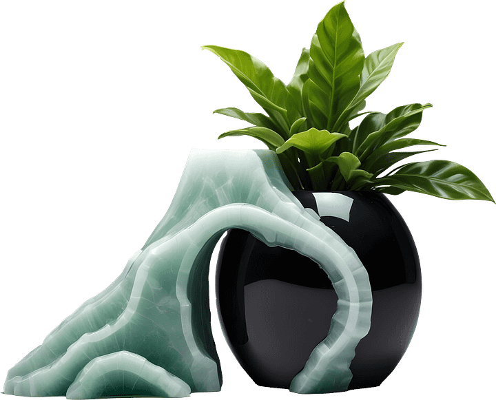 Jade Signature - Zen Jade Décor png product image (1)