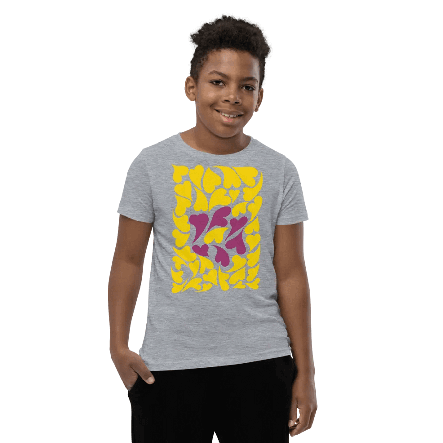 Nestled PRIDE Intersex T-shirt (Youth) product image (36)