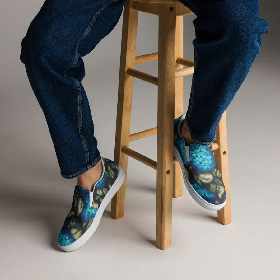 HYDRANGEAS IV men's slip-on canvas shoes product image (7)