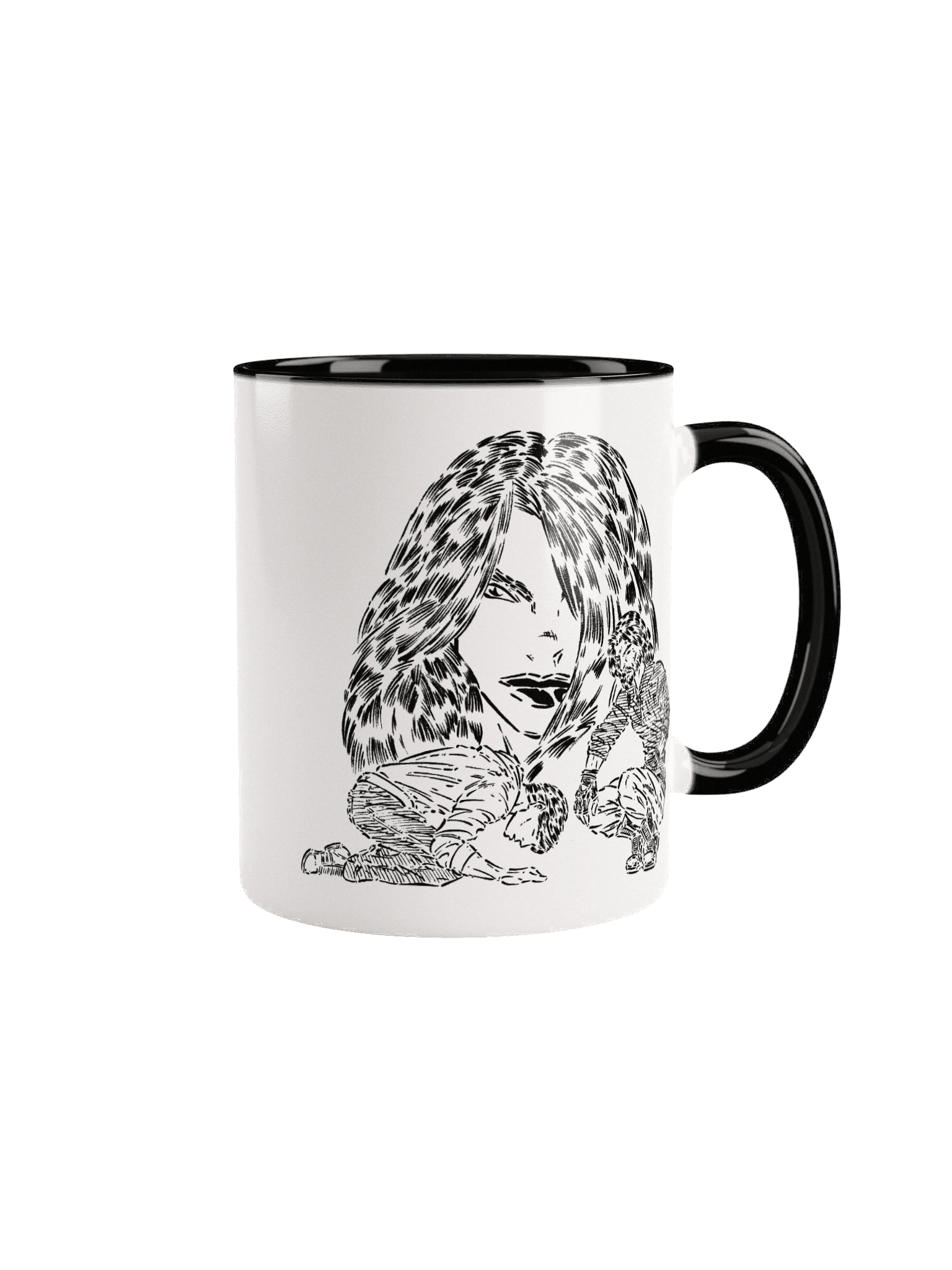 MEIFUMADO | Atsuko | Black & White Mug product image (1)