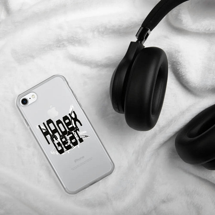 Black HApex Gear Black Logo - Clear - Case for iPhone® product image (4)