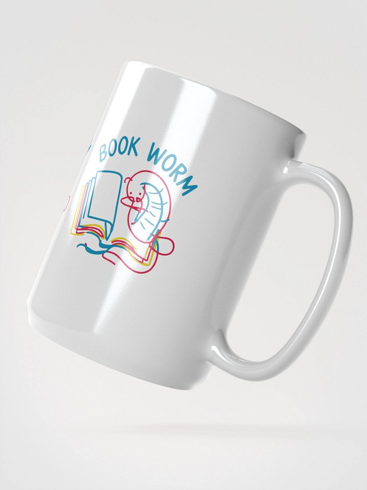 Colorful Book Worm Mug product image (2)