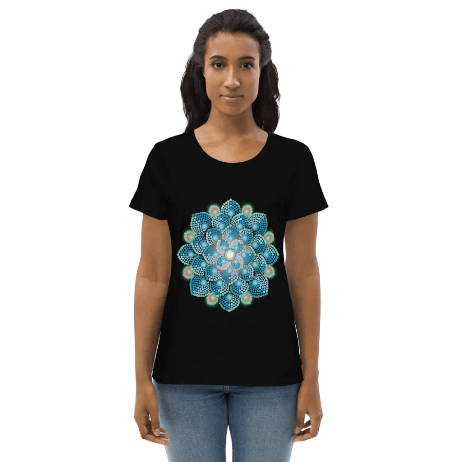 Summer Rain Mandala Women's Eco T-Shirt product image (1)