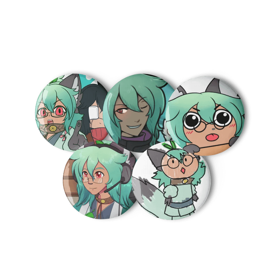 Saito Art Button Pins product image (11)