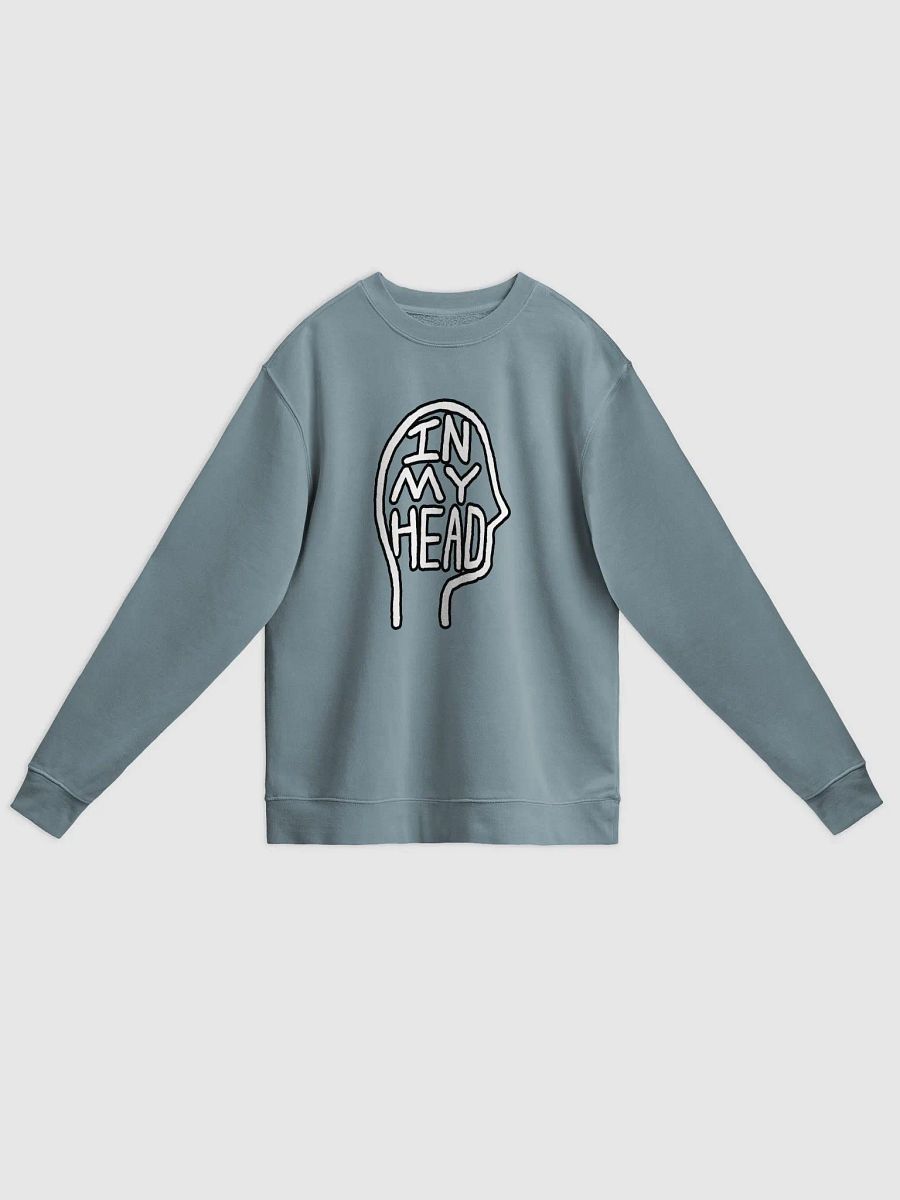 In My Head (lined design) printed pigment crewneck product image (19)