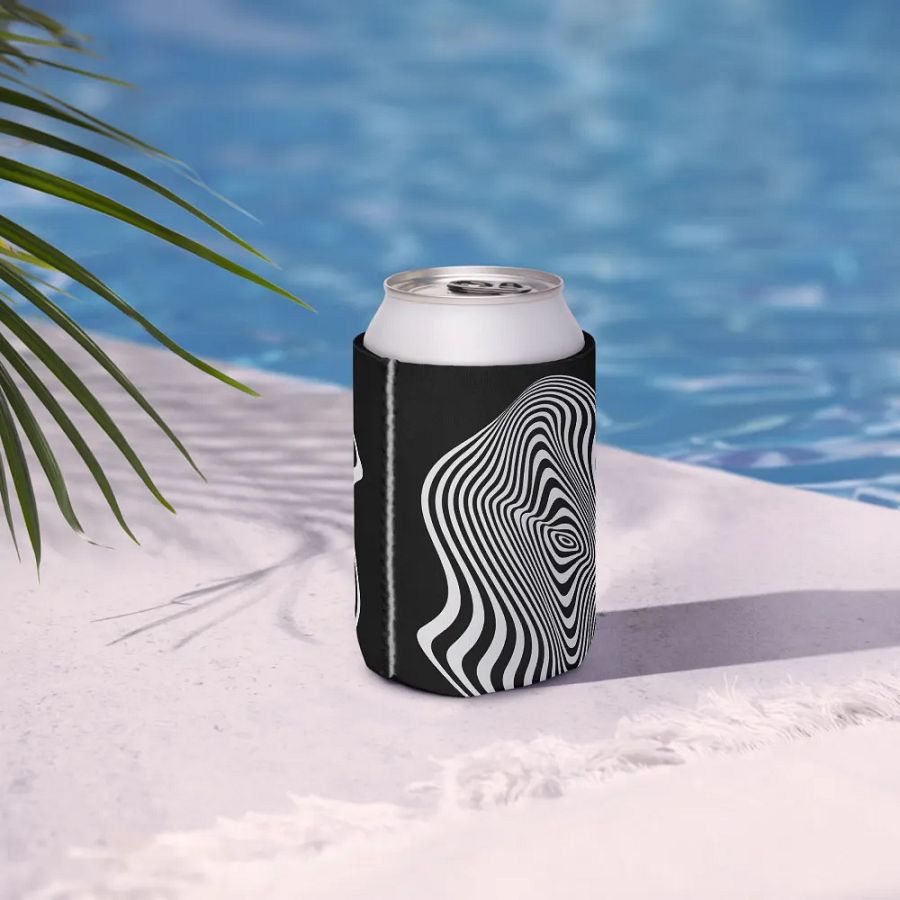 Hypnotic Wave Coozie Can Cooler product image (8)