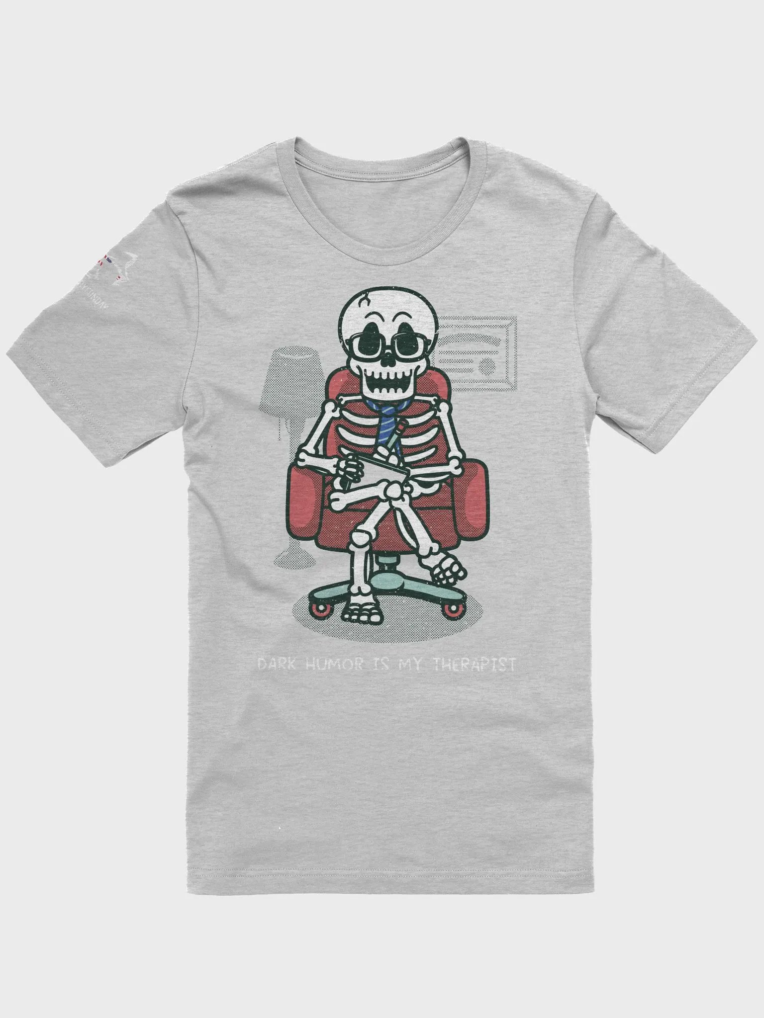 Dark Humor Is My Therapist Unisex Athletic Fit product image (1)