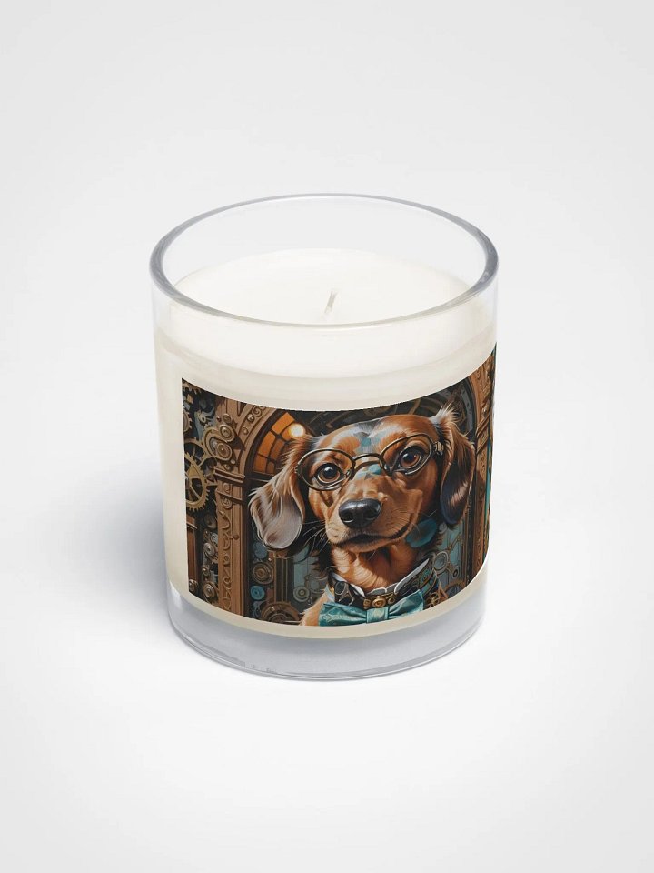Dapper Dachshund Steampunk Soy Wax Candle product image (2)