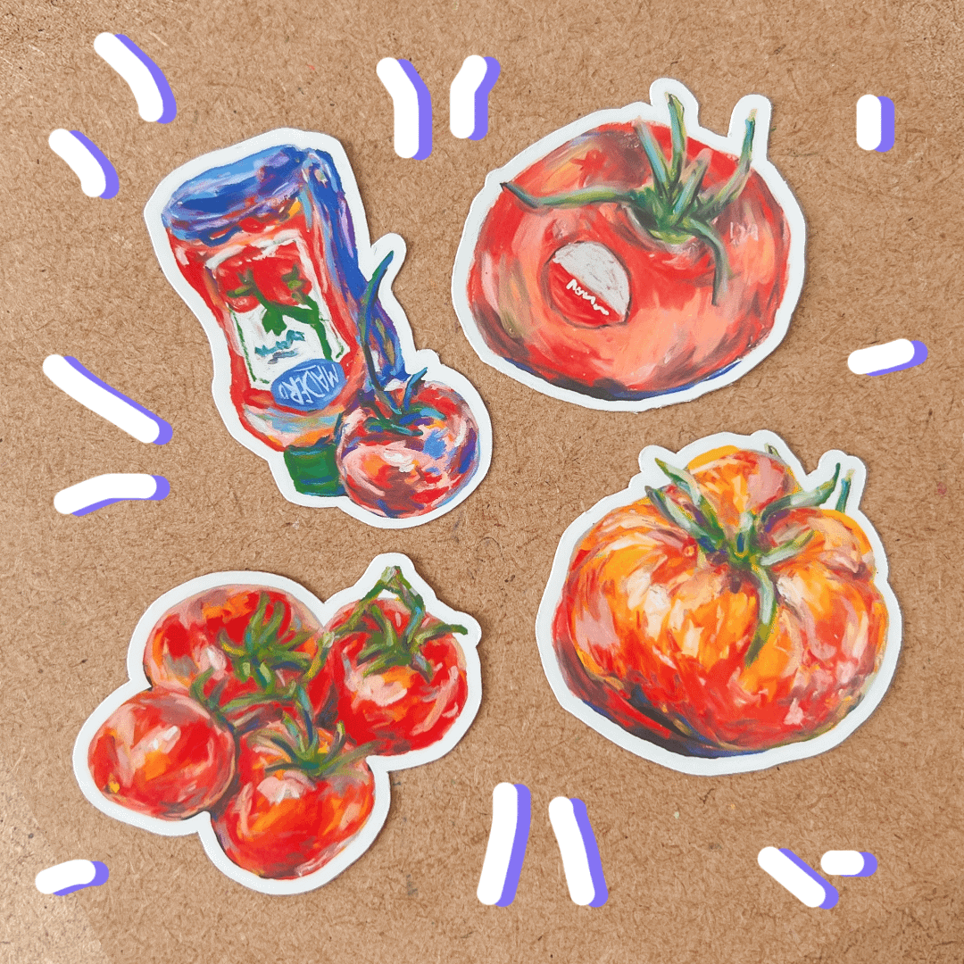 Stickers set Tomatoes product image (1)