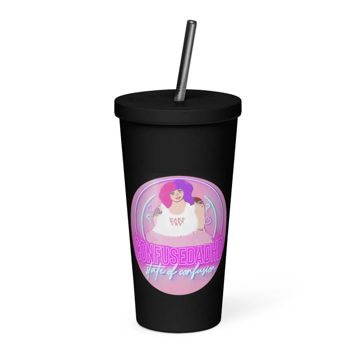 CADHD Tumblr with Straw product image (1)