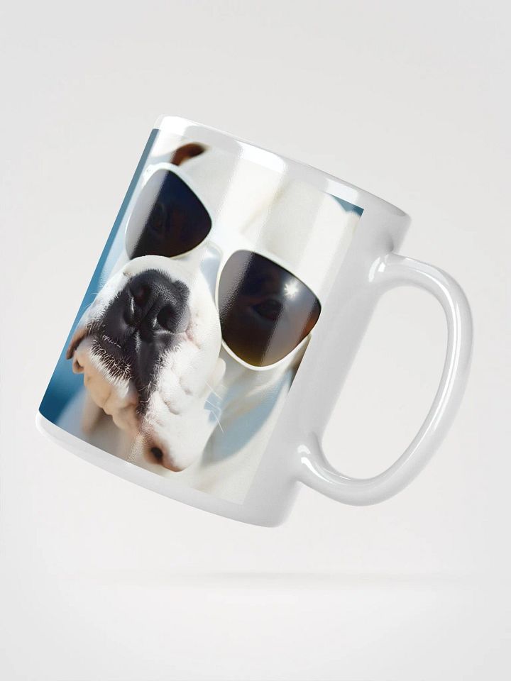 White Boxer Dog Mug product image (2)