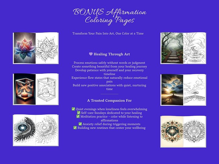 Self-Guided Healing Workbook Kit 2025 product image (1)